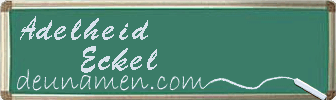 Adelheid Eckel Visitenkarte